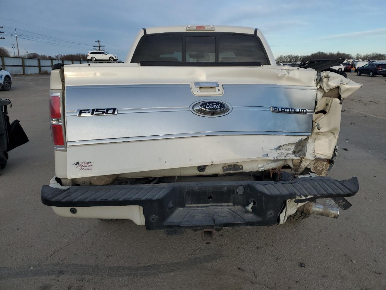 2009 Ford F-150 VIN 1FTPW14V59FA30646 Copart auction photo, rear end / frame damage damage thumbnail 6