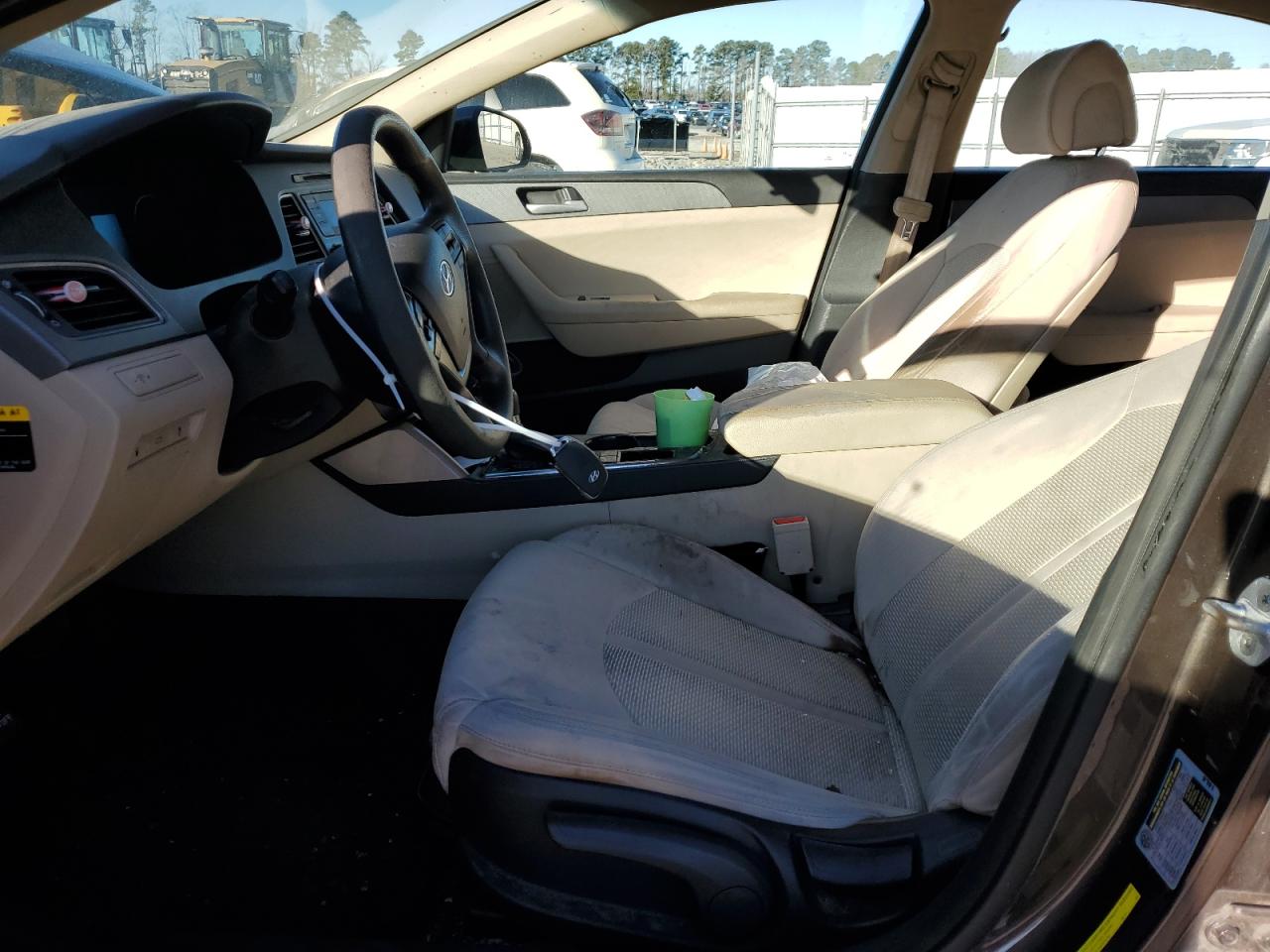 2015 Hyundai Sonata VIN 5NPE24AF4FH188981 Copart auction photo, rear end / undercarriage damage thumbnail 7