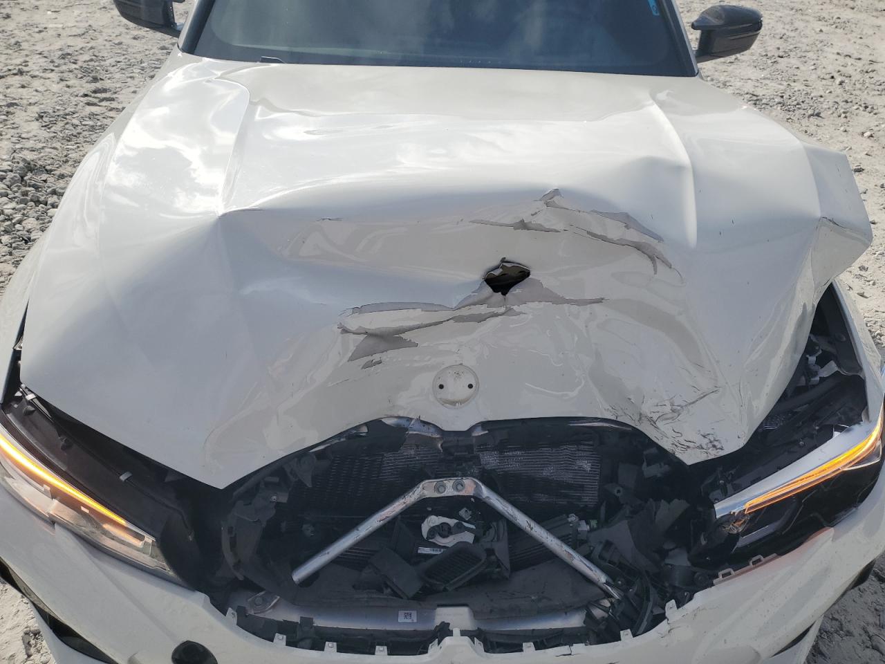 2020 BMW M3 VIN WBA5U7C0XLFH57150 Copart auction photo, front end damage thumbnail 11