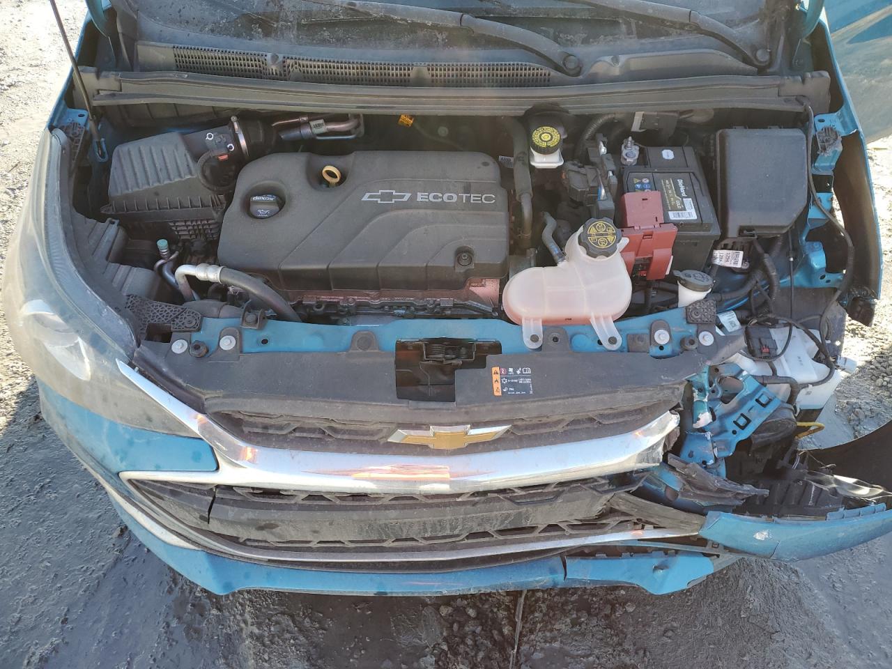 2019 Chevrolet Spark VIN KL8CD6SA9KC750999 Copart auction photo, front end damage thumbnail 11