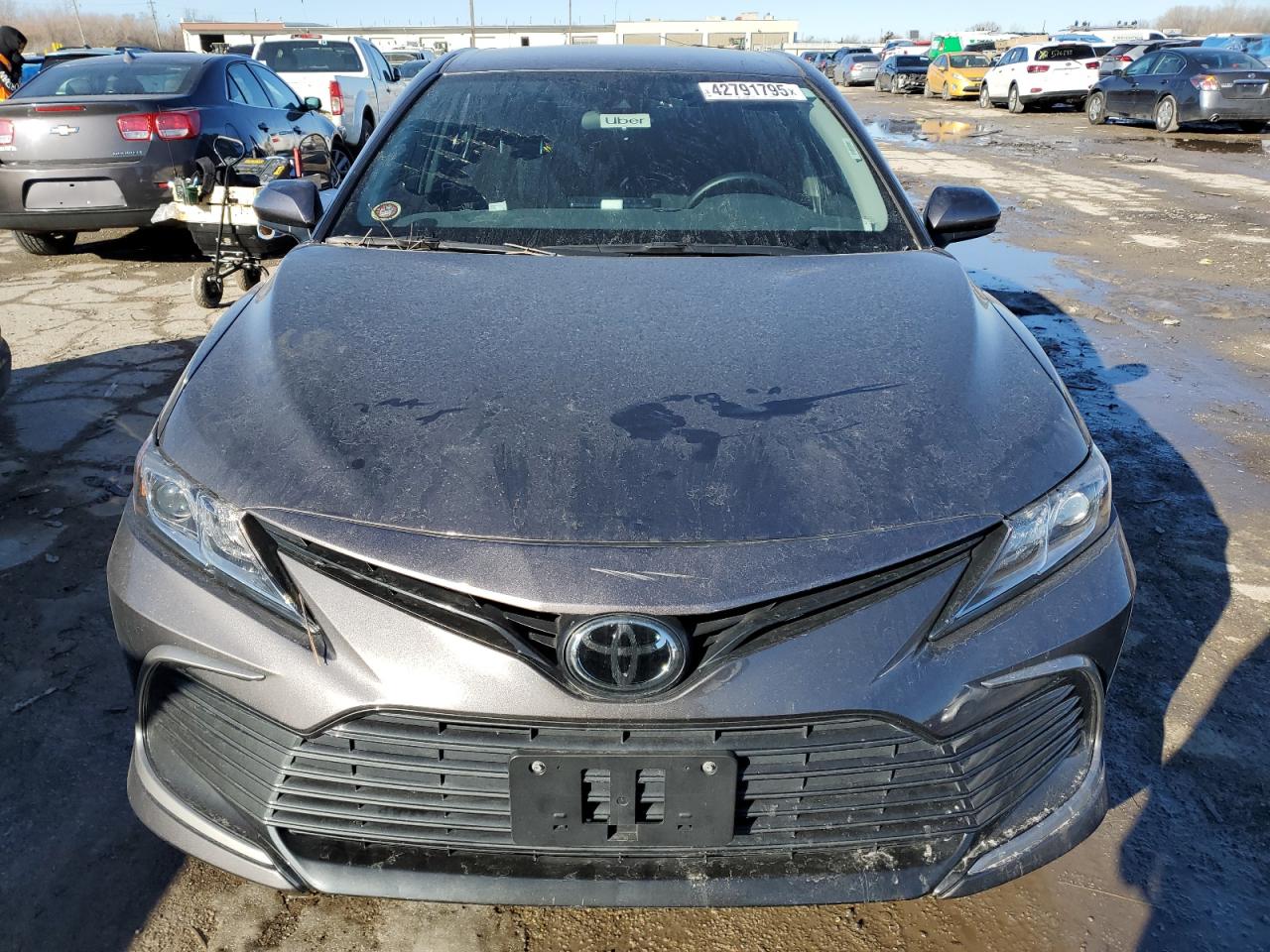 2024 Toyota Camry VIN 4T1C11AKXRU901832 Copart auction photo, side / undercarriage damage thumbnail 5