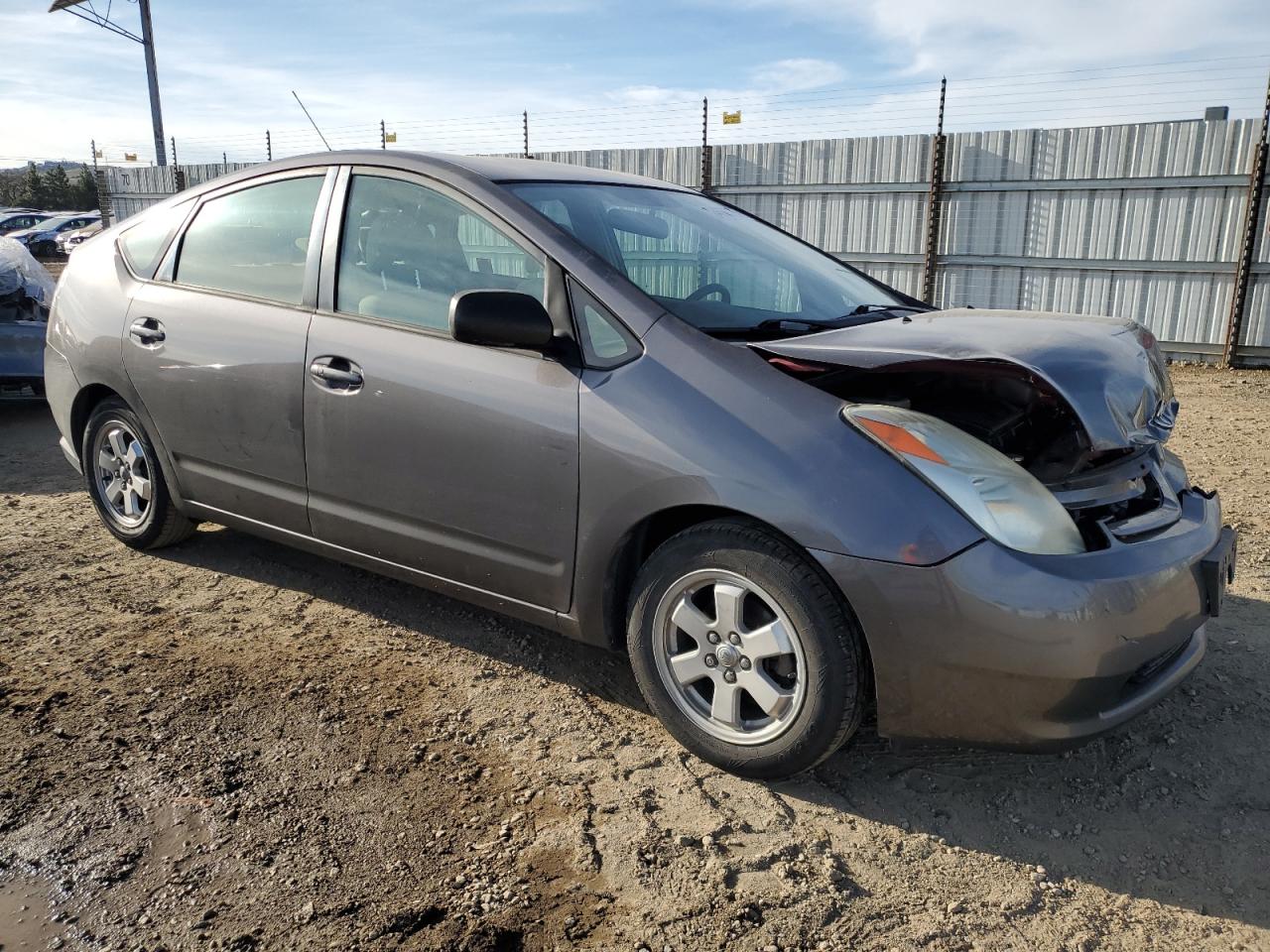 2005 Toyota Prius VIN JTDKB20U353011355 Copart auction photo, front end damage thumbnail 4