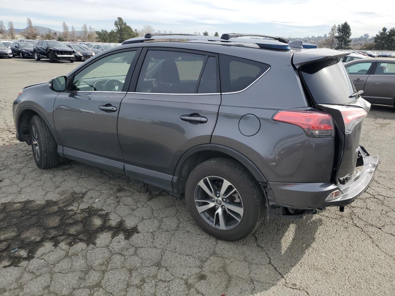 2018 Toyota RAV 4 VIN JTMWFREVXJJ152199 Copart auction photo, rear end damage thumbnail 2