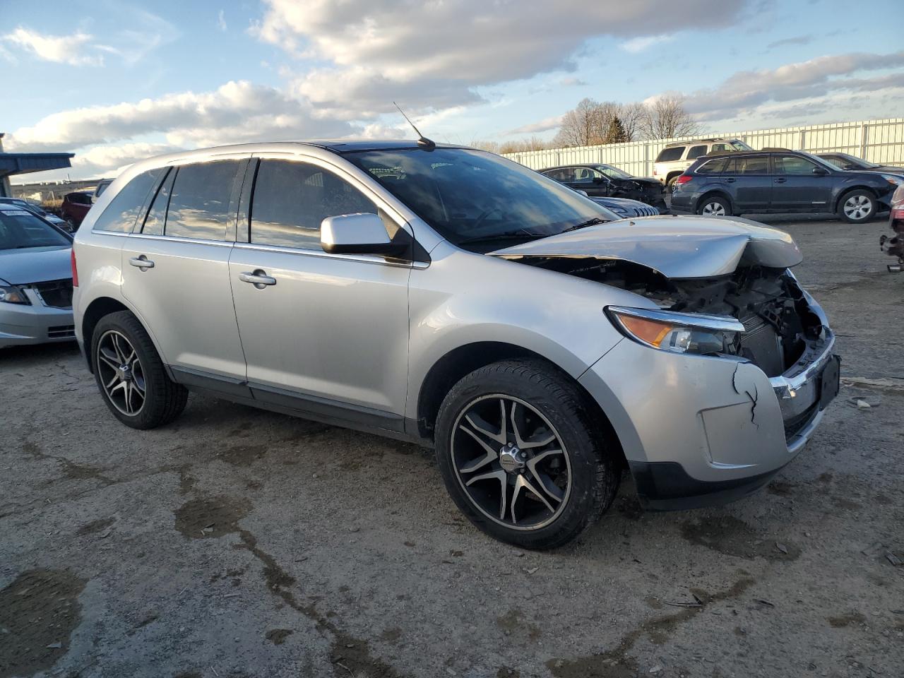 2011 Ford Edge VIN 2FMDK4KC5BBA68348 Copart auction photo, front end damage thumbnail 4