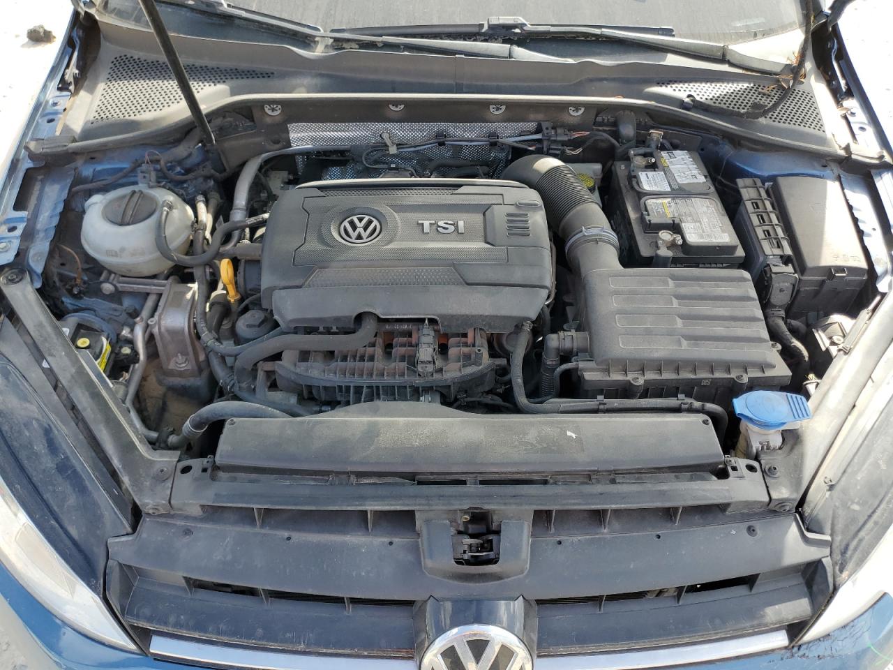 2017 Volkswagen Golf VIN 3VWA17AU4HM502818 Copart auction photo, front end / side damage thumbnail 12