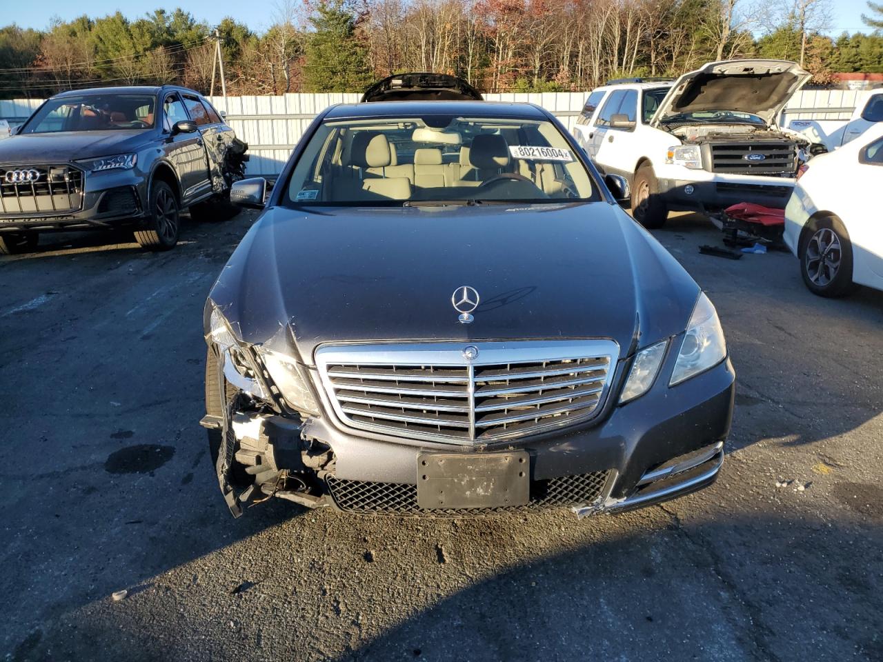 2013 Mercedes-Benz E-klasse VIN WDDHF8JB2DA749422 Copart auction photo, front end / minor dent/scratches damage thumbnail 5