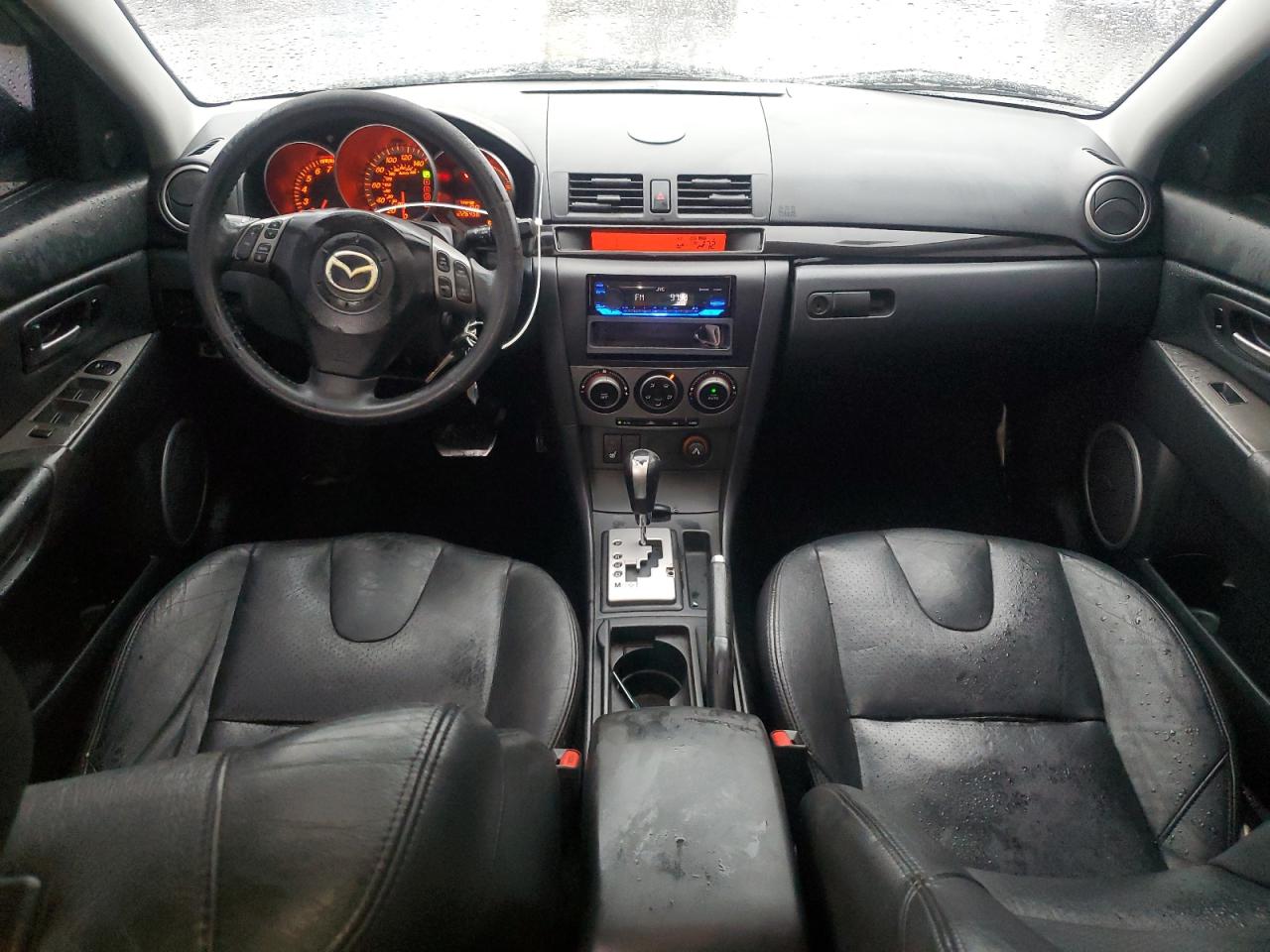 2007 Mazda 3 VIN JM1BK323X71702844 Copart auction photo, rear end / front end damage thumbnail 8