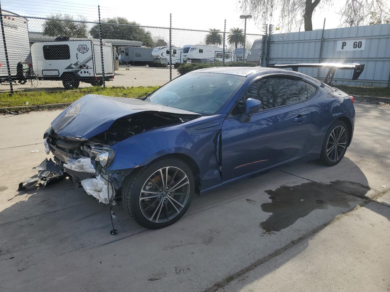 2013 Subaru BRZ VIN JF1ZCAC12D2610202