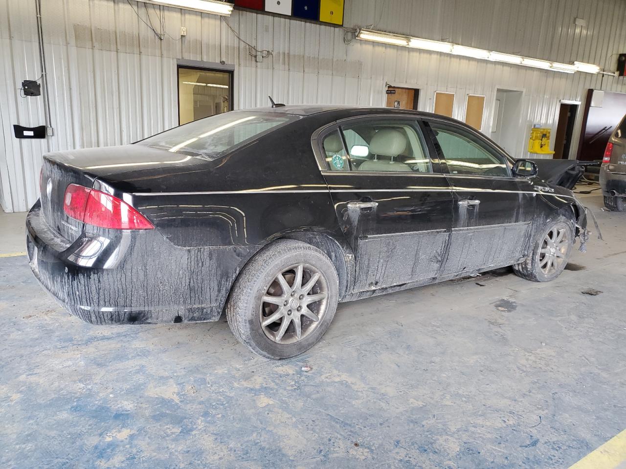 2007 Buick Lucerne VIN 1G4HD57287U129663 Copart auction photo, front end / side damage thumbnail 3