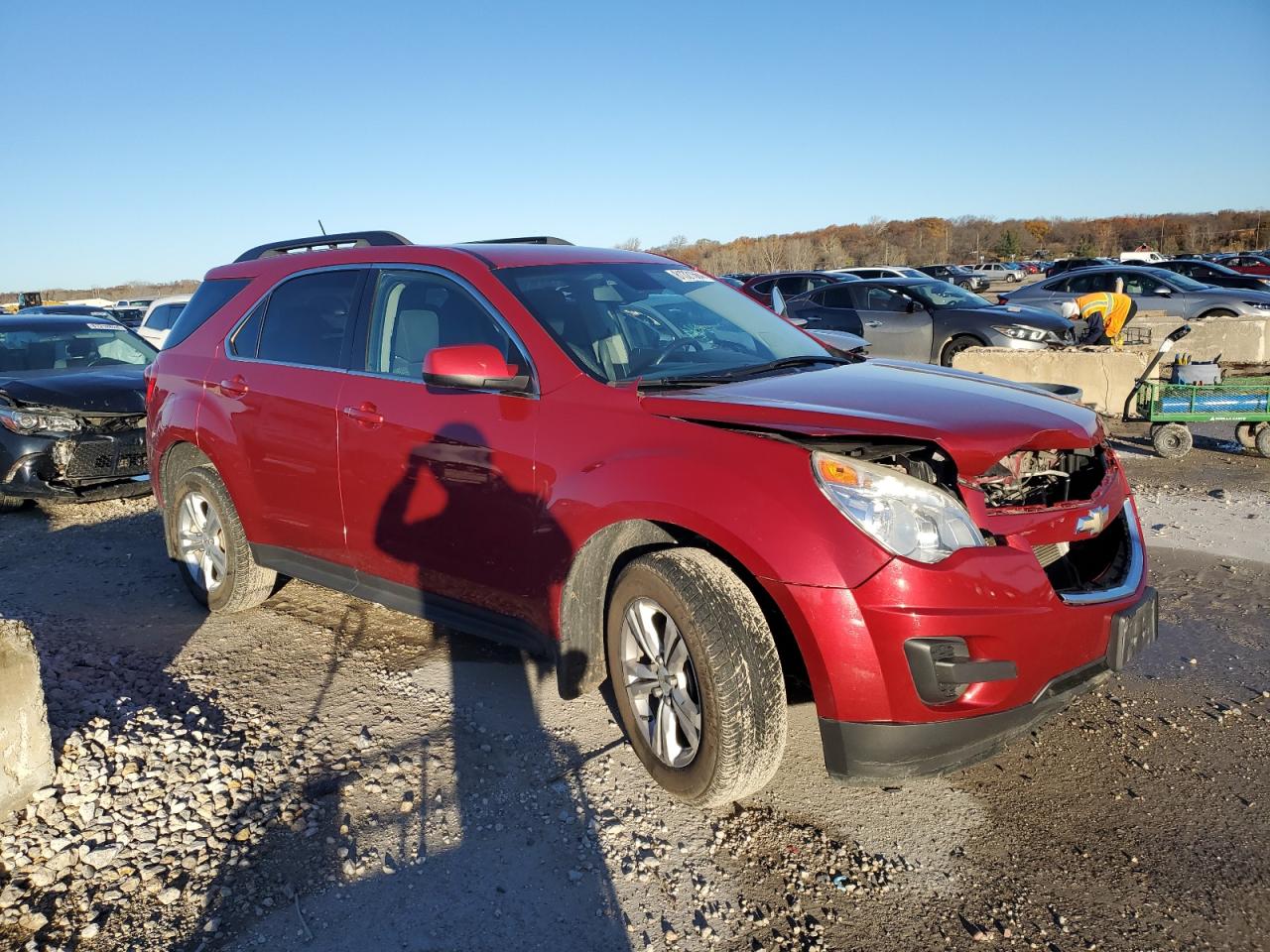 2014 Chevrolet Equinox VIN 2GNALBEK5E1132689 Copart auction photo, front end damage thumbnail 4