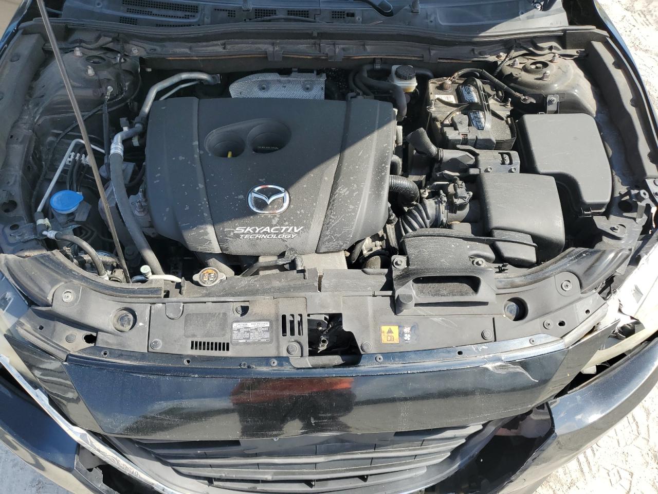 2014 Mazda 3 VIN JM1BM1L78E1192992 Copart auction photo, front end / minor dent/scratches damage thumbnail 12