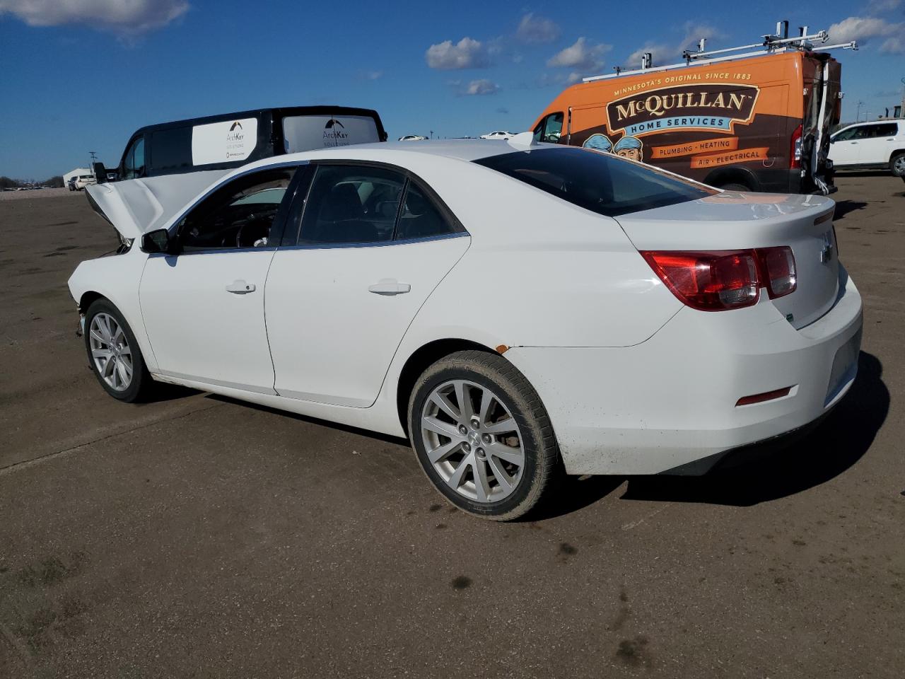 2014 Chevrolet Malibu VIN 1G11E5SL4EF262918 Copart auction photo, front end damage thumbnail 2