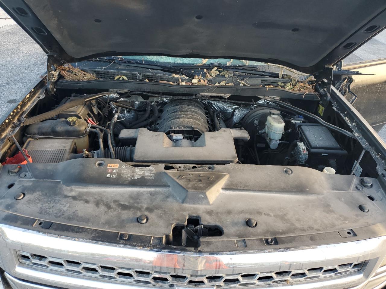 2015 Chevrolet Silverado VIN 1GCVKRECXFZ322768 Copart auction photo, front end / rear end damage thumbnail 11