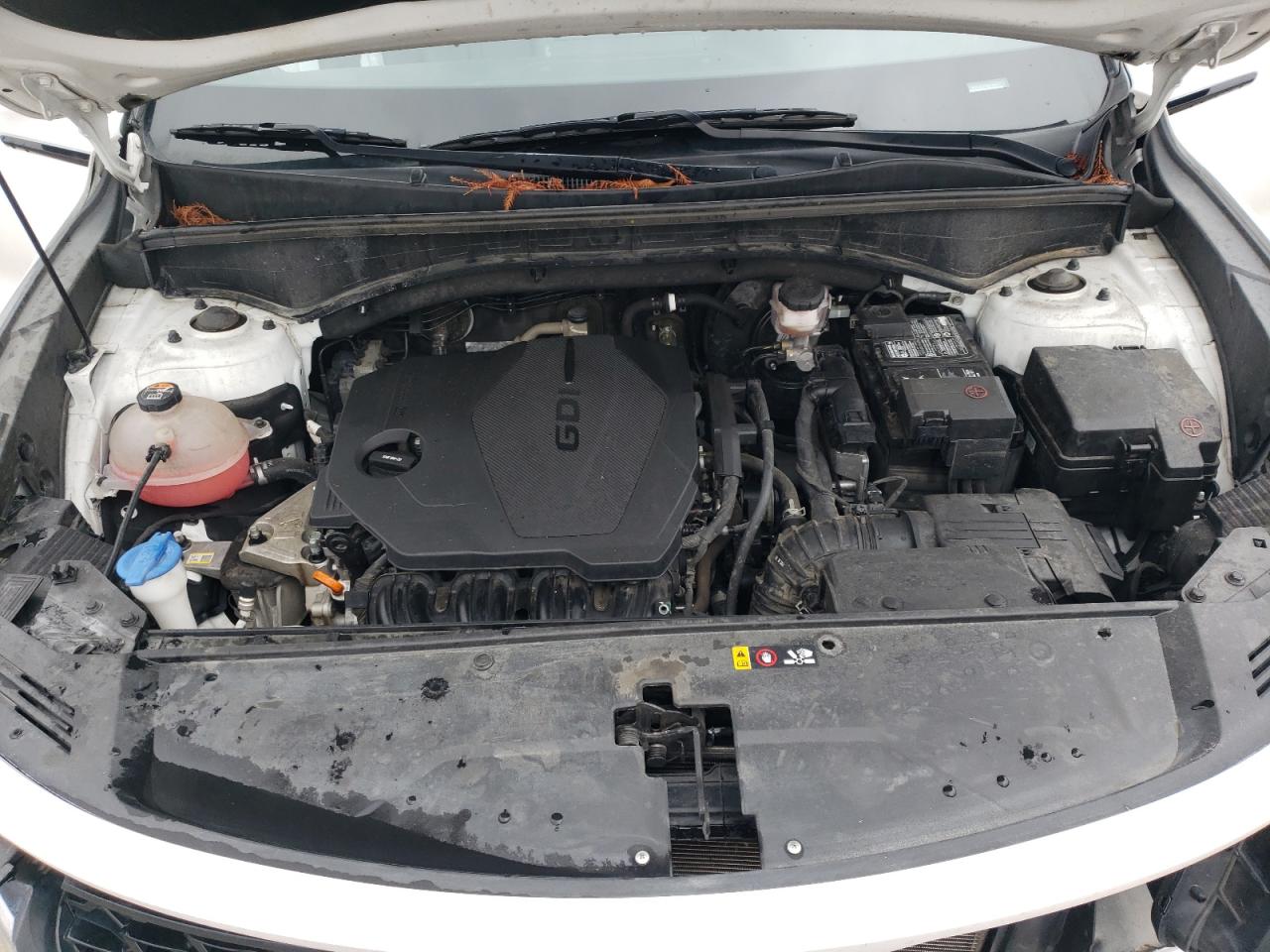2022 KIA Sorento VIN 5XYRL4LC5NG128943 Copart auction photo, front end damage thumbnail 14