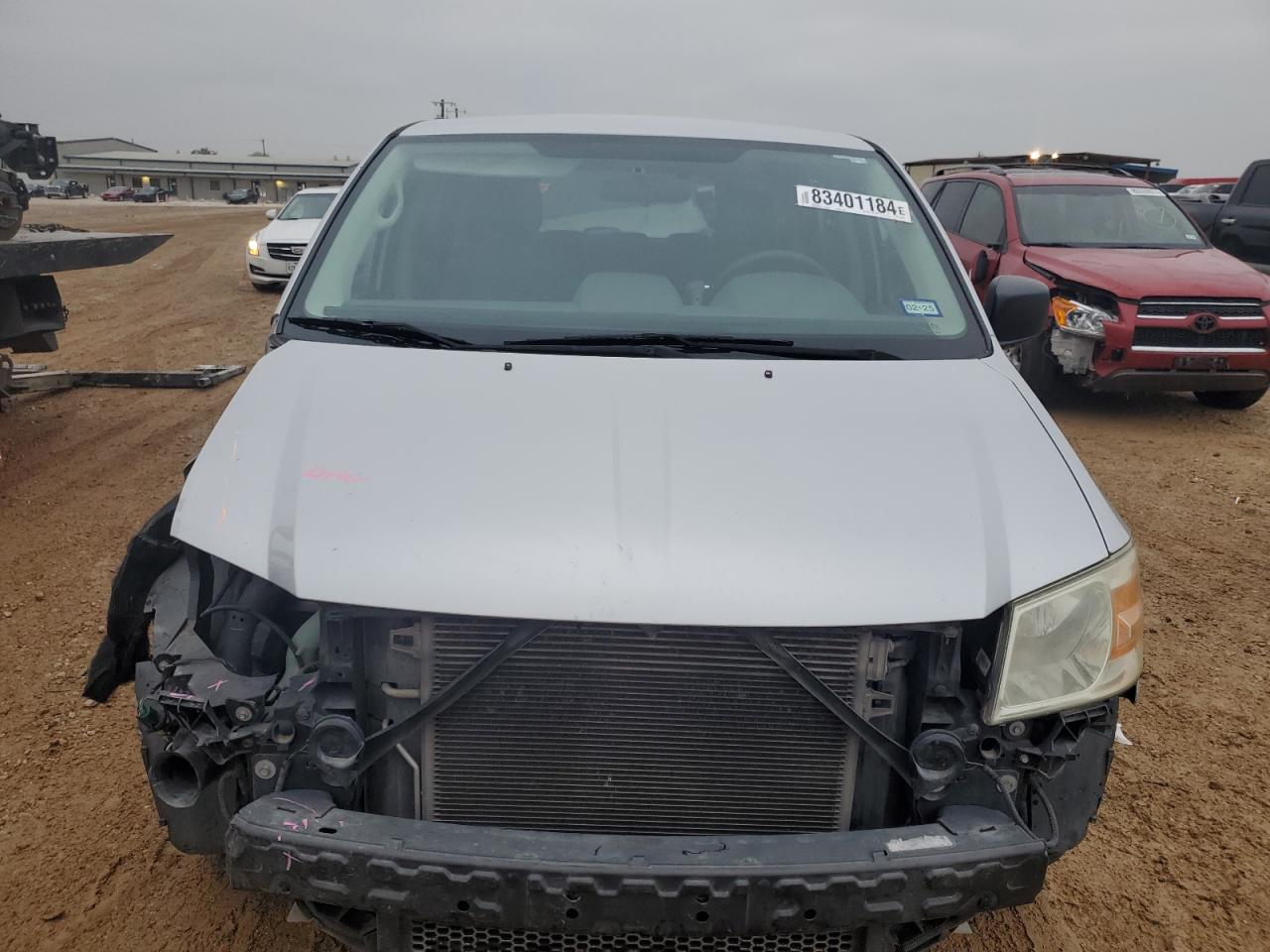 2009 Dodge Caravan VIN 2D8HN44E99R534393 Copart auction photo, front end damage thumbnail 5