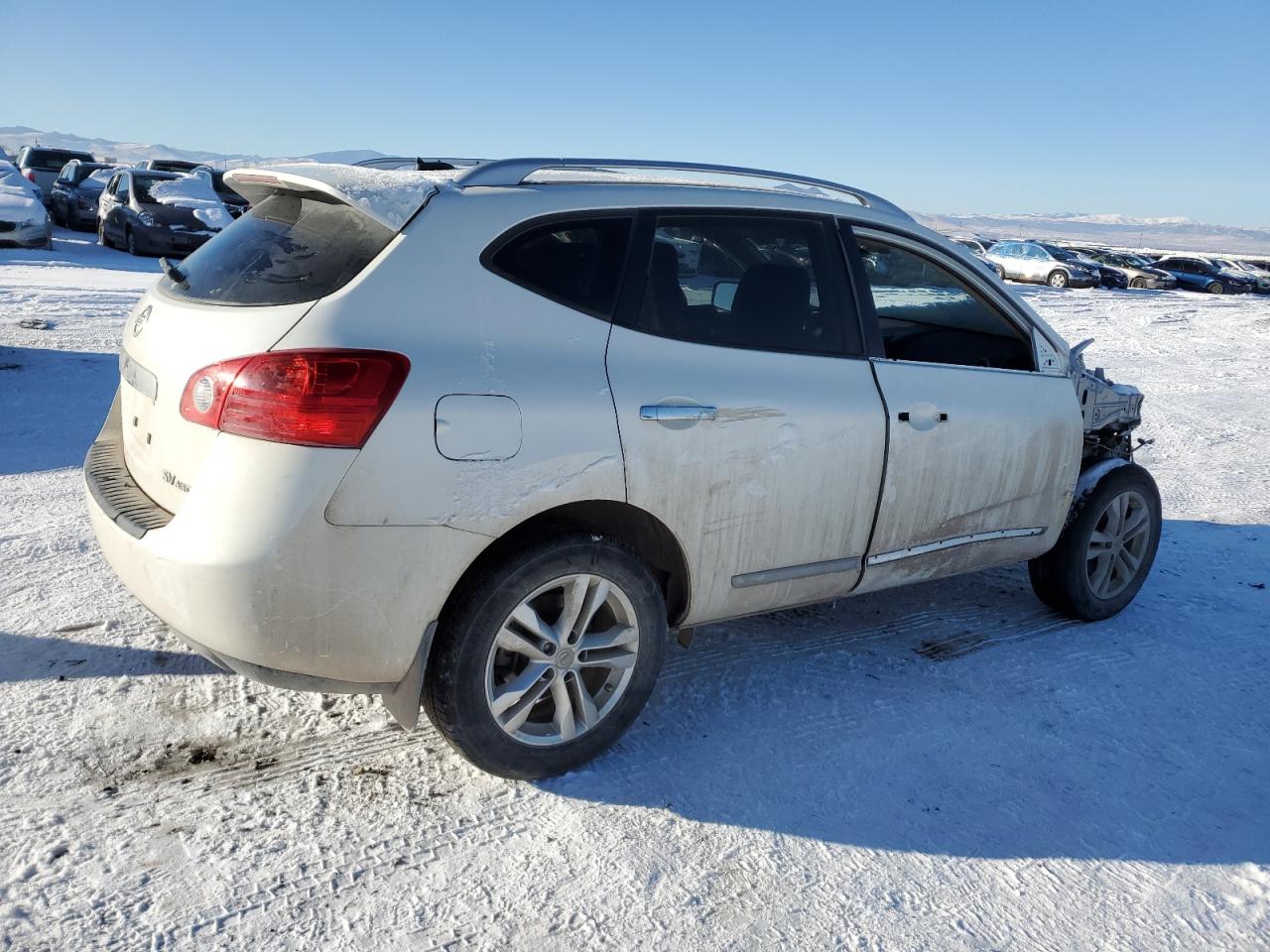 2012 Nissan Rogue VIN JN8AS5MV3CW387439 Copart auction photo, stripped / mechanical damage thumbnail 3
