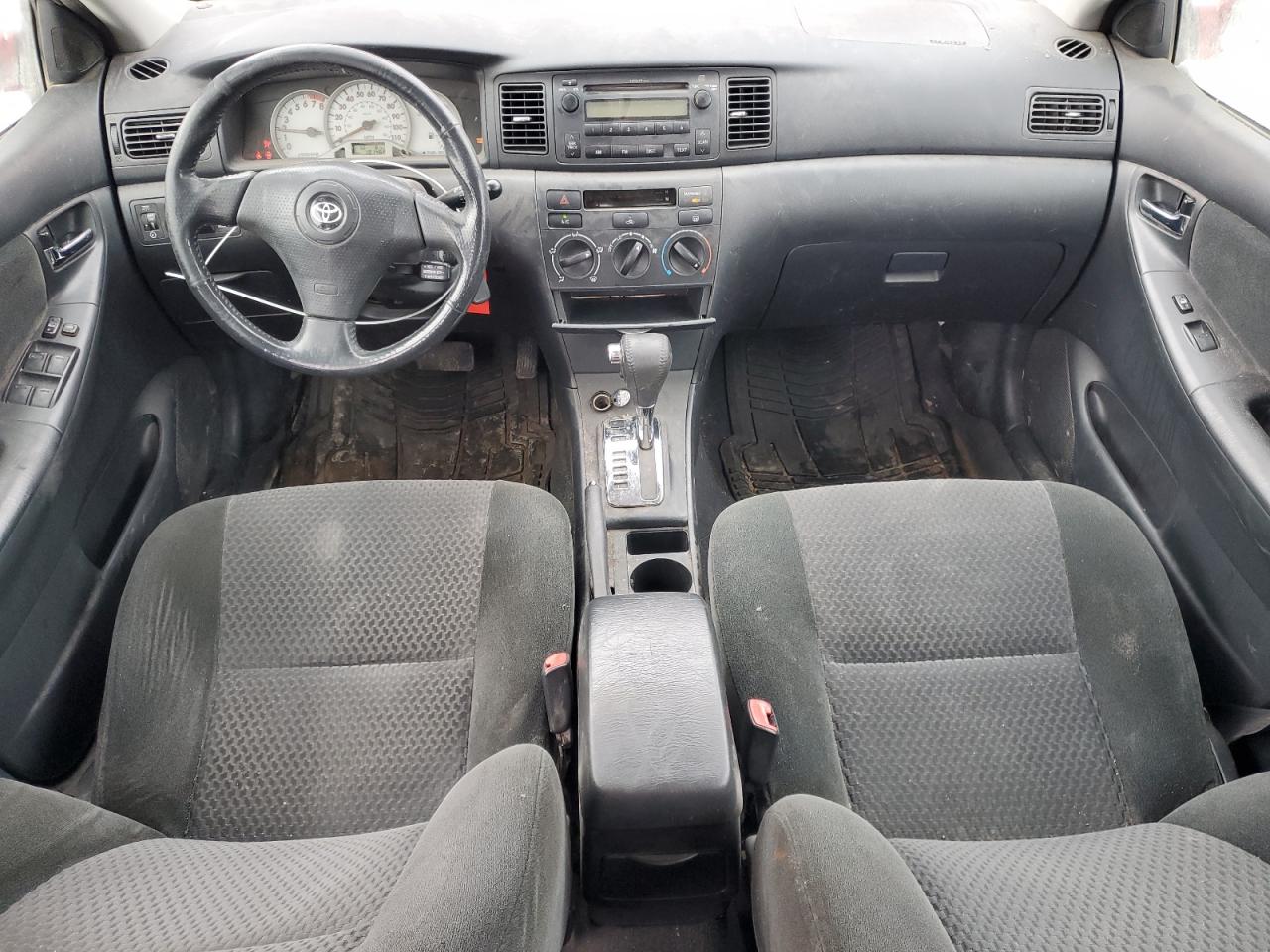 2005 Toyota Corolla VIN 2T1BR32E25C373949 Copart auction photo, front end / side damage thumbnail 8