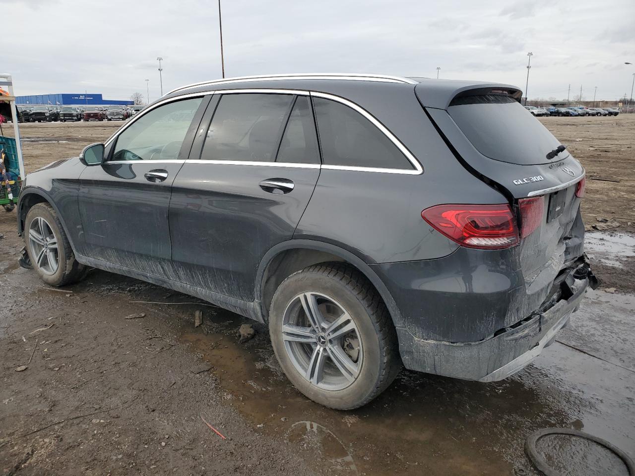 2020 Mercedes-Benz GLC VIN WDC0G8EB7LF690409 Copart auction photo, rear end / front end damage thumbnail 2