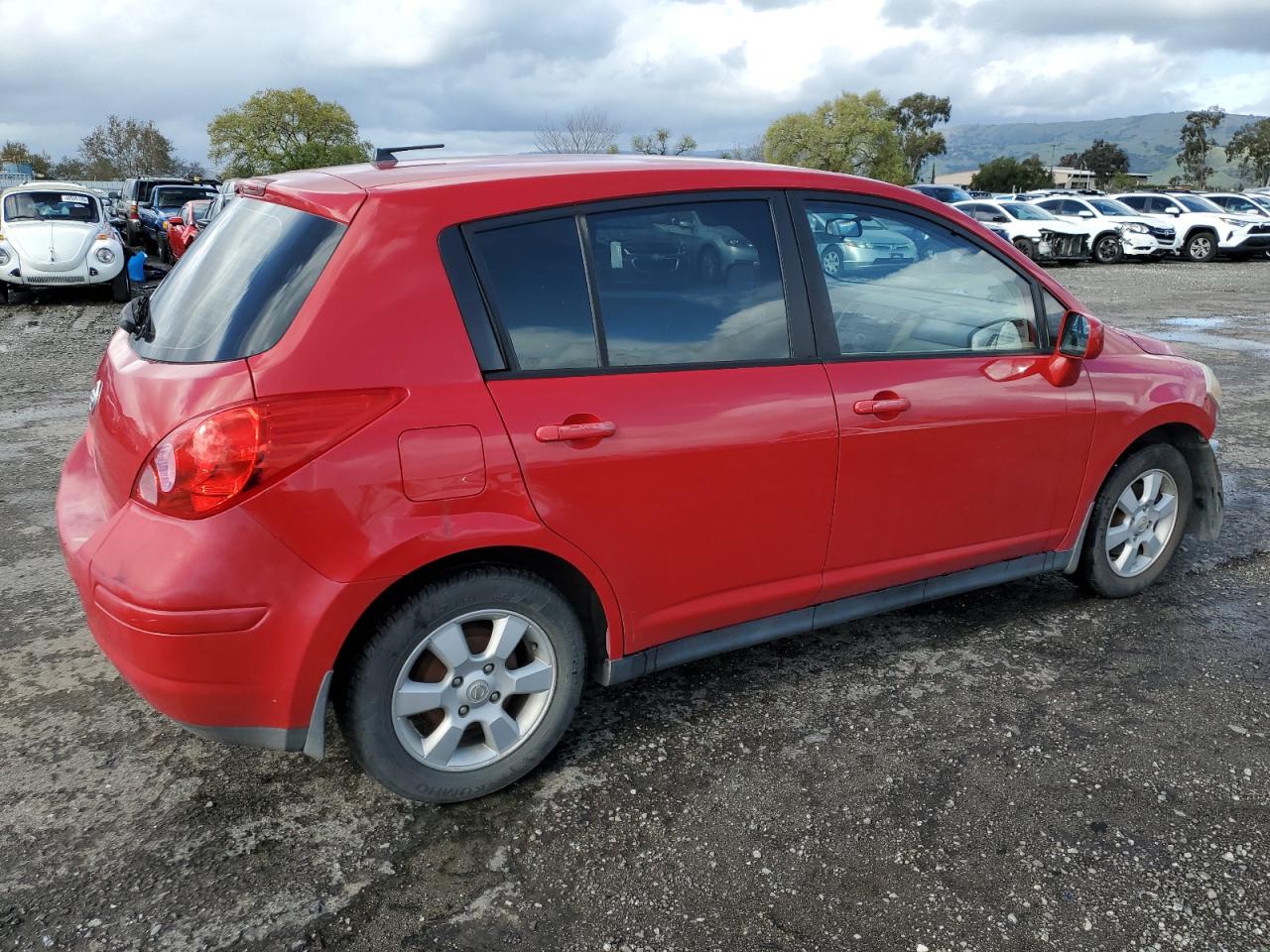2007 Nissan Versa VIN 3N1BC13E67L383326 Copart auction photo, front end damage thumbnail 3