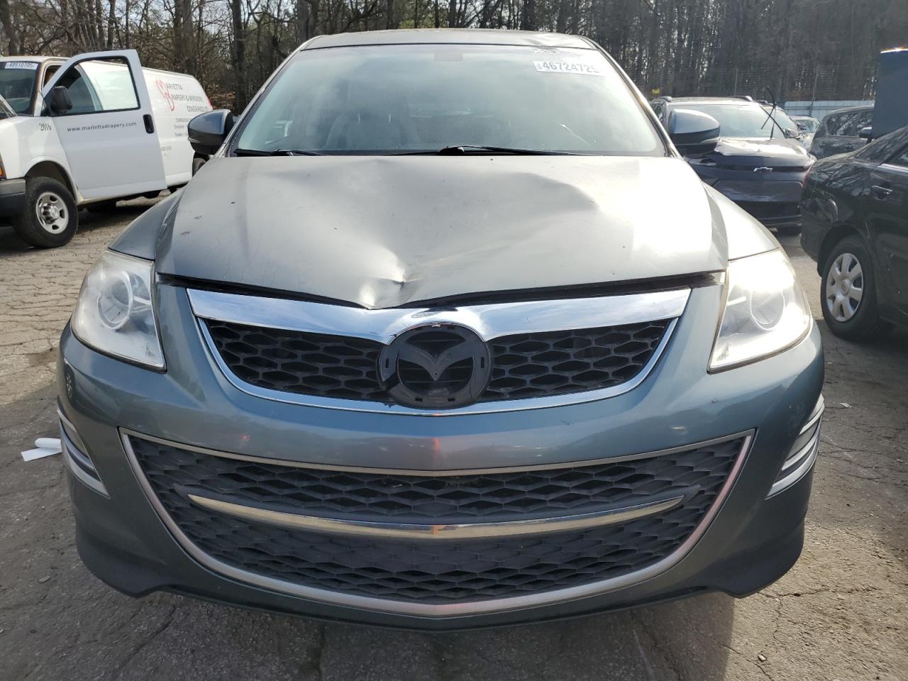 2011 Mazda CX-9 VIN JM3TB2DA3B0301751 Copart auction photo, front end / side damage thumbnail 5