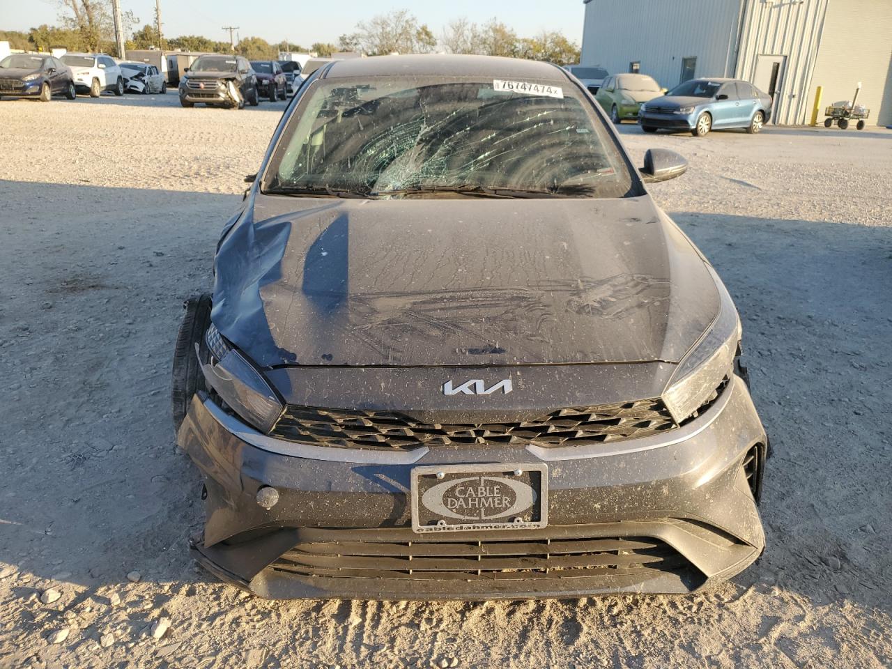 2022 KIA Forte VIN 3KPF24AD8NE478789 Copart auction photo, front end / undercarriage damage thumbnail 5