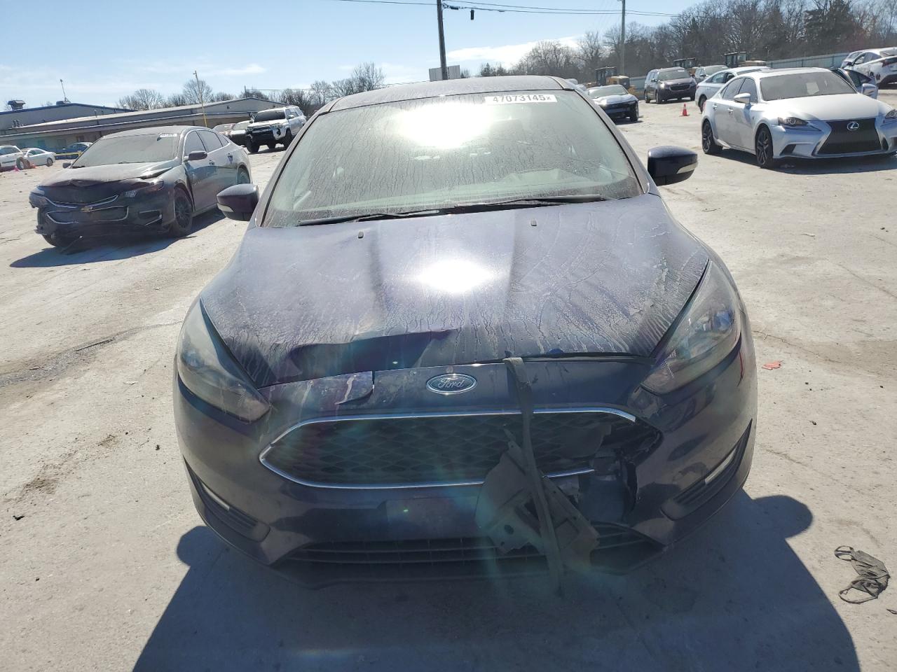 2016 Ford Focus VIN 1FADP3F23GL394678 Copart auction photo, front end / rear end damage thumbnail 5