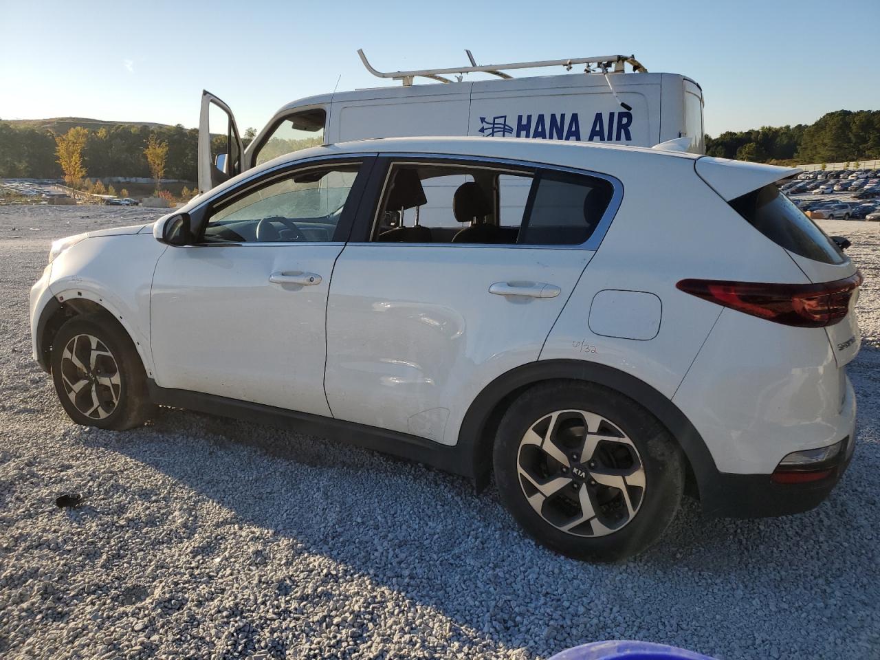 2020 KIA Sportage VIN KNDPM3AC2L7833128 Copart auction photo, front end / undercarriage damage thumbnail 2