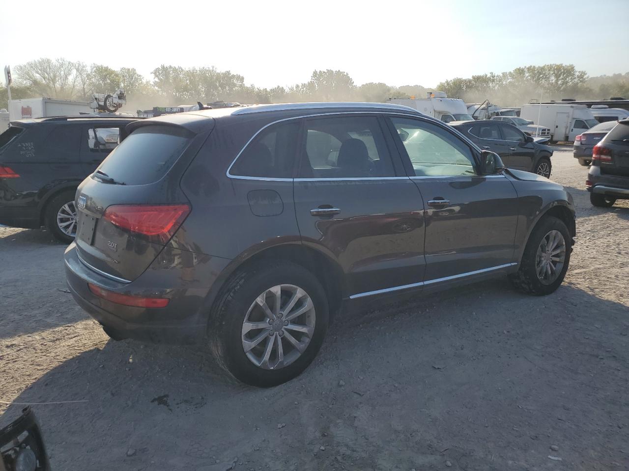 2015 Audi Q5 VIN WA1LFAFP7FA107372 Copart auction photo, all over / undercarriage damage thumbnail 3