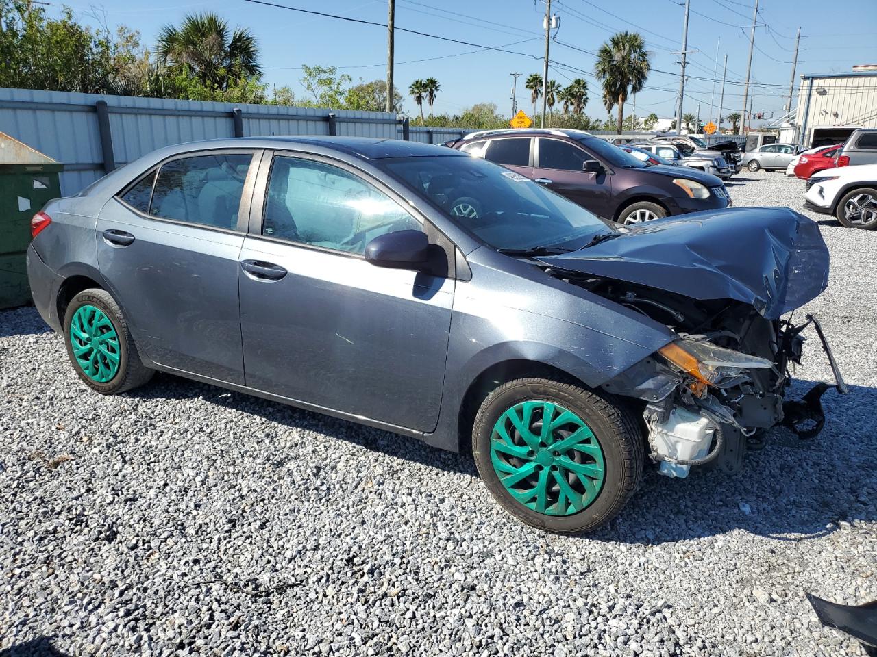 2017 Toyota Corolla VIN 2T1BURHE1HC797782 Copart auction photo, front end damage thumbnail 4