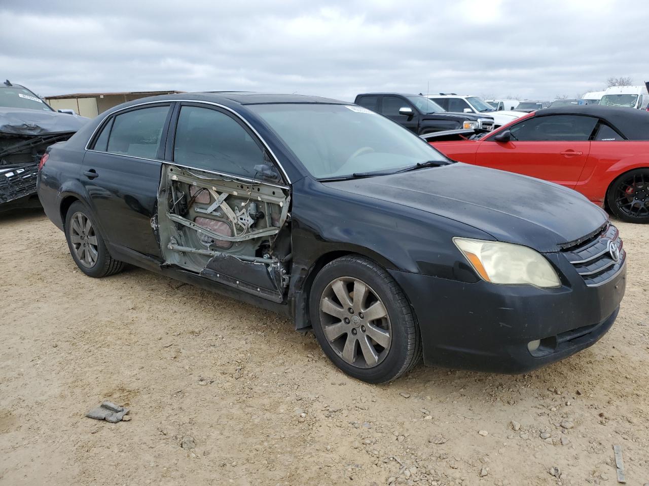 2006 Toyota Avalon VIN 4T1BK36B06U145730 Copart auction photo, side / minor dent/scratches damage thumbnail 4