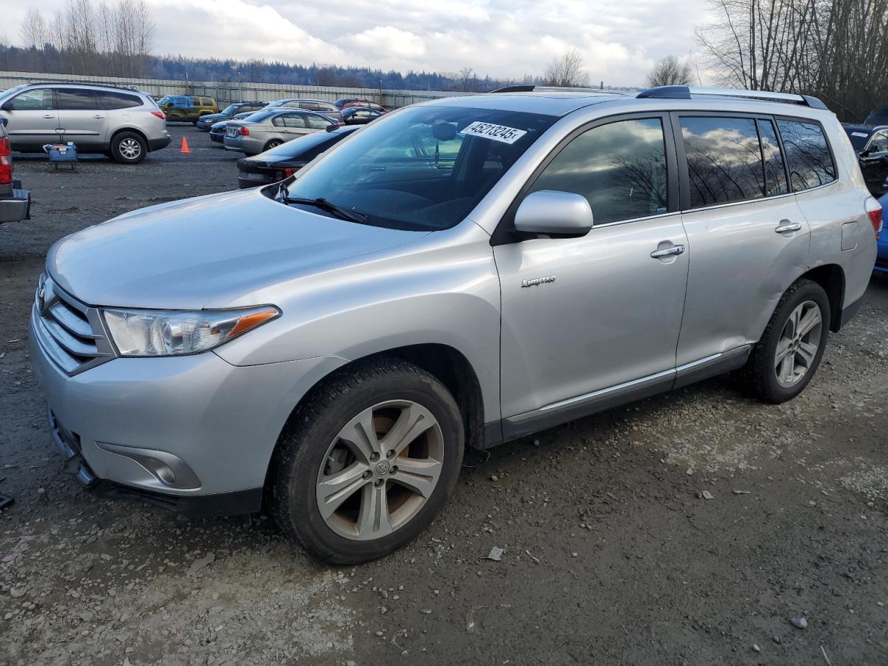 2012 Toyota Highlander VIN 5TDDK3EH5CS142826