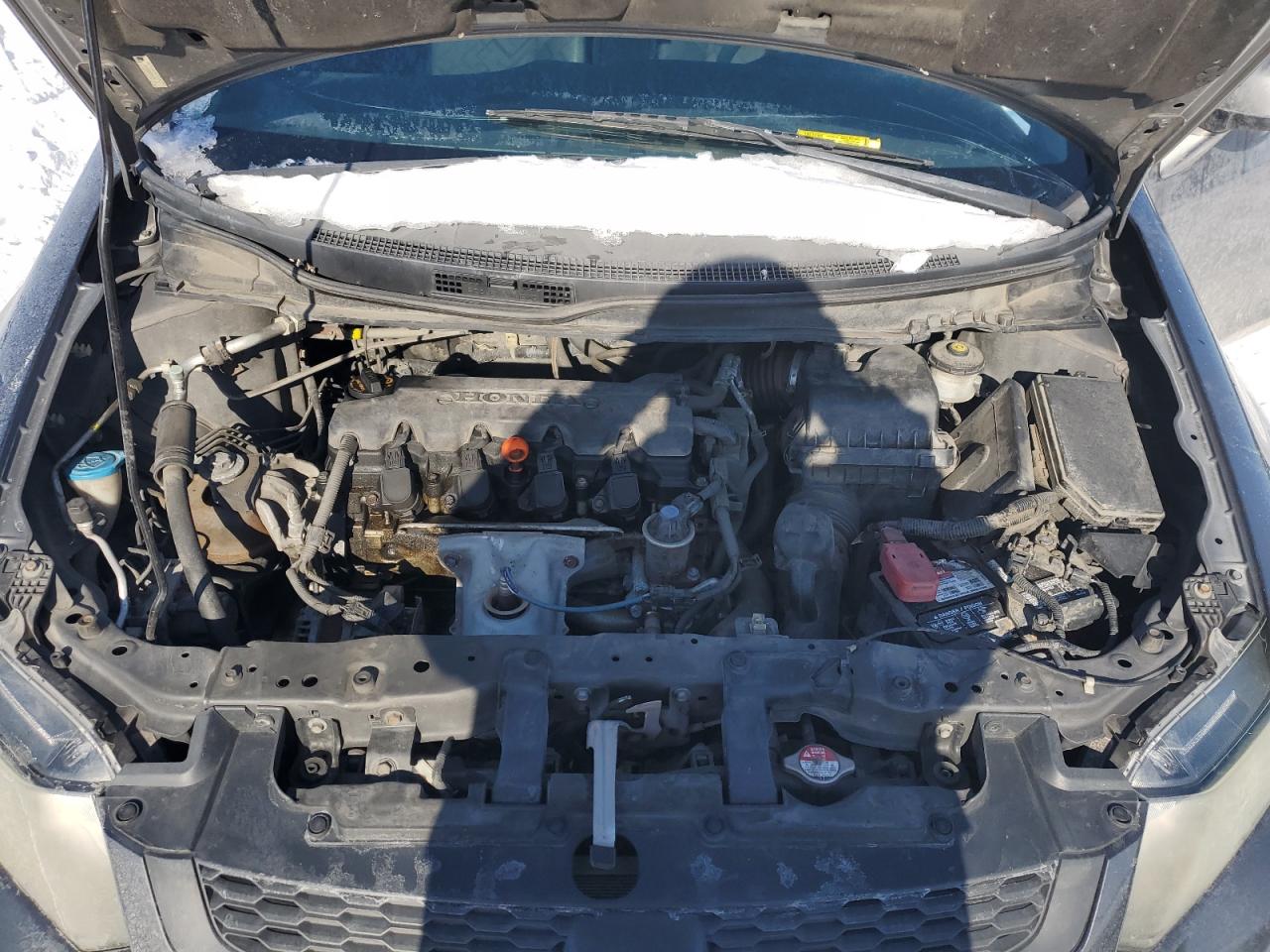 2013 Honda Civic VIN 2HGFG3B86DH518708 Copart auction photo, all over damage thumbnail 11