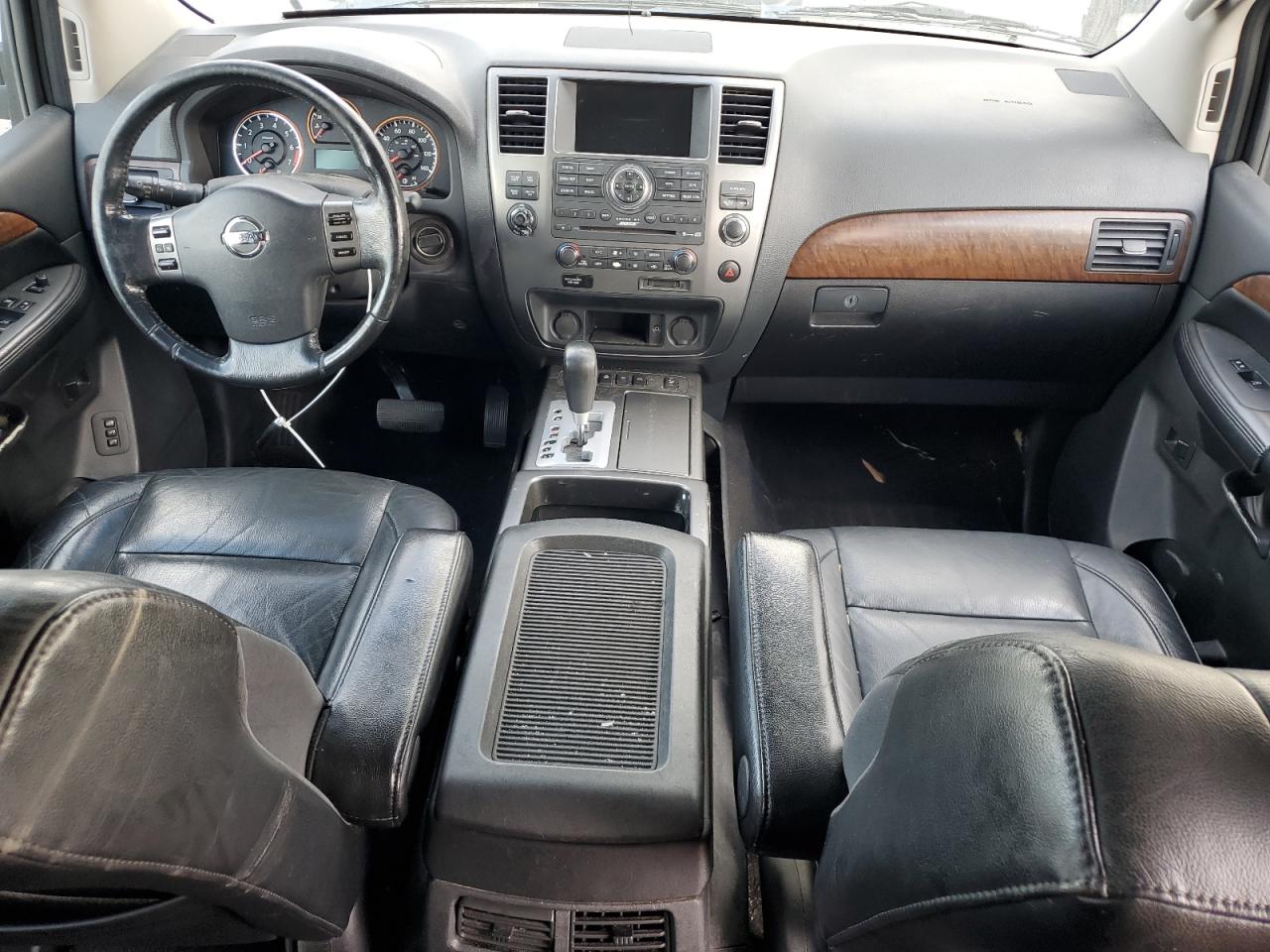 2008 Nissan Armada VIN 5N1AA08D28N607746 Copart auction photo, front end / minor dent/scratches damage thumbnail 8