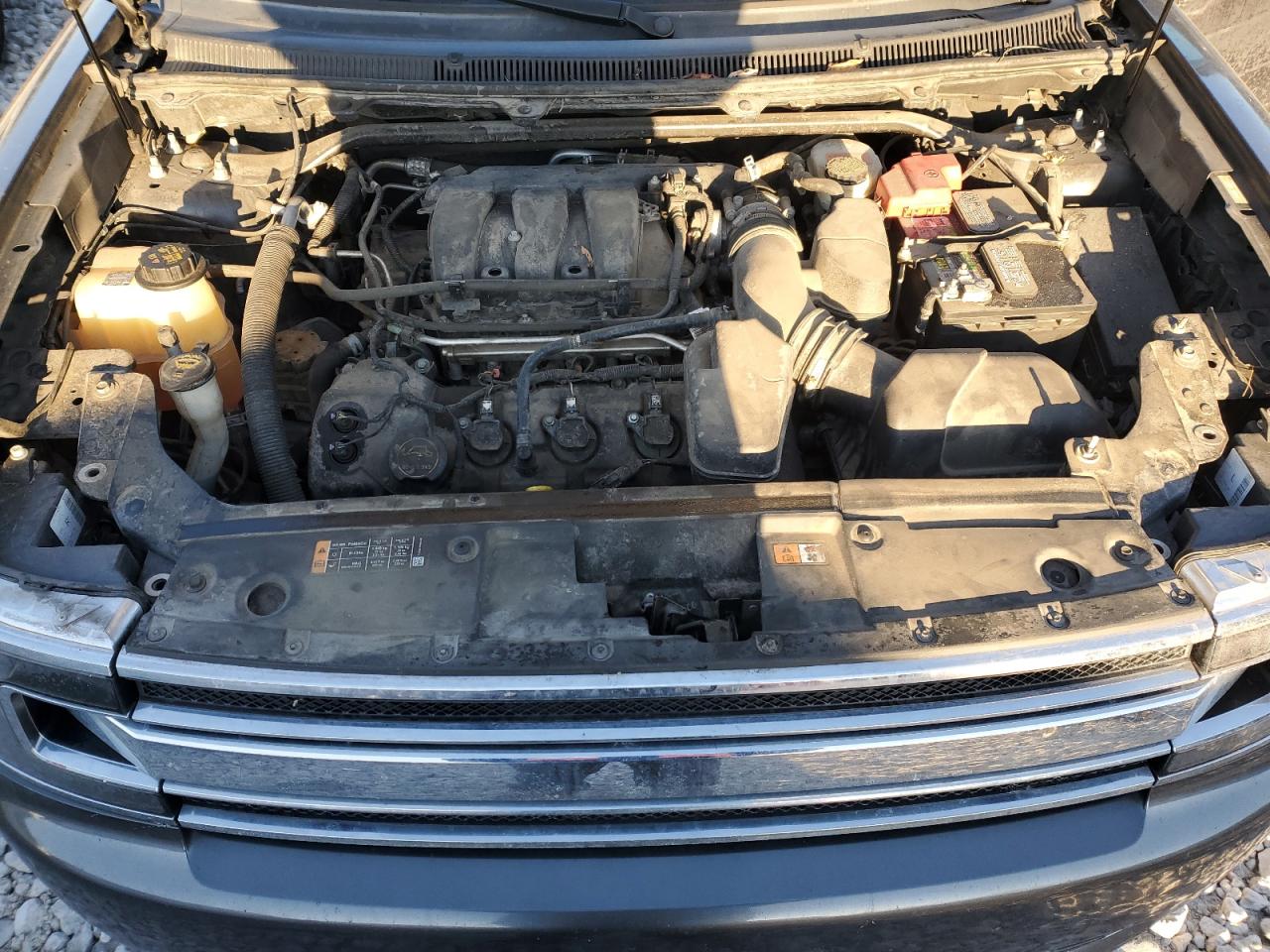 2018 Ford Flex VIN 2FMGK5C83JBA10377 Copart auction photo, side damage thumbnail 11