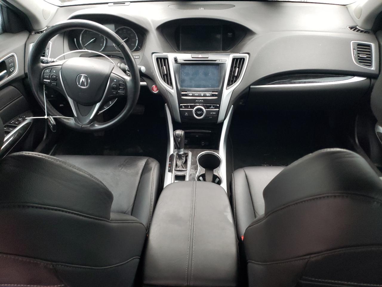 2020 Acura TLX VIN 19UUB1F35LA016942 Copart auction photo, front end / side damage thumbnail 8