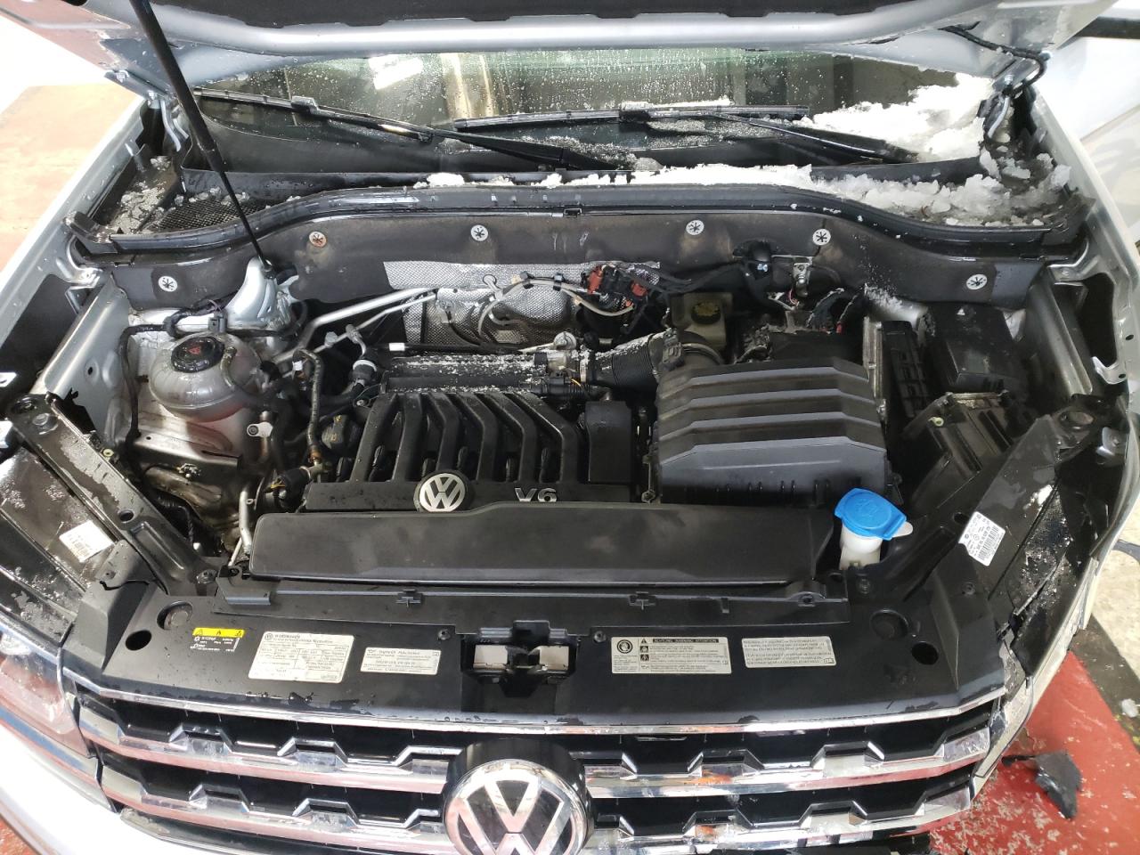 2019 Volkswagen Atlas VIN 1V2UR2CA4KC619062 Copart auction photo, front end damage thumbnail 12