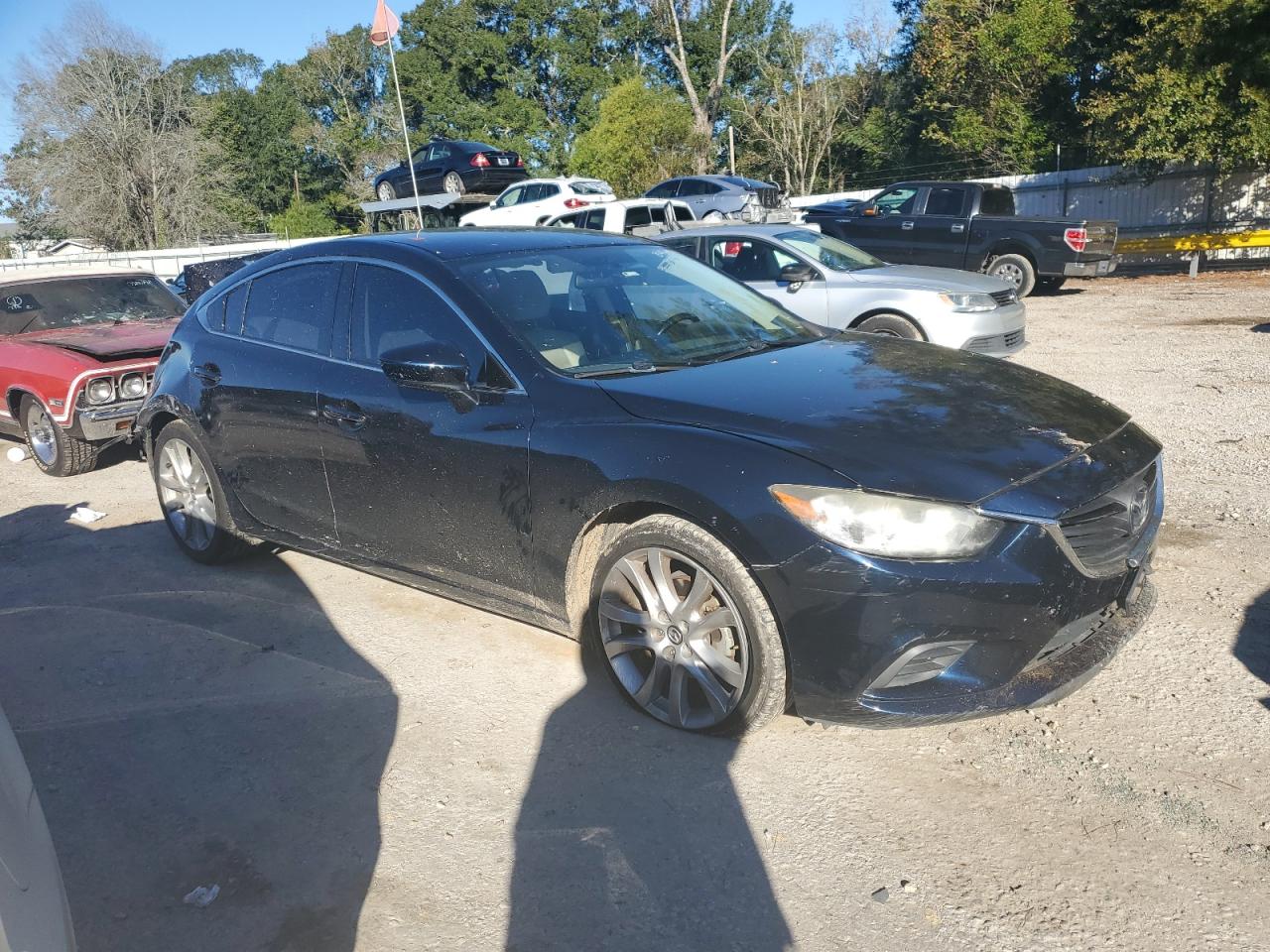 2016 Mazda 6 VIN JM1GJ1V55G1470177 Copart auction photo, rear end damage thumbnail 4