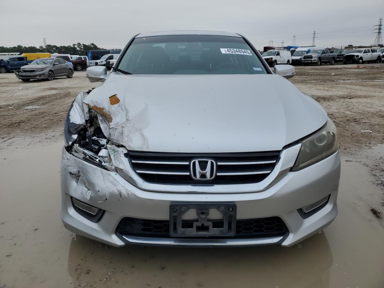 2013 Honda Accord VIN 1HGCR2F76DA039826 Copart auction photo, front end / minor dent/scratches damage thumbnail 5