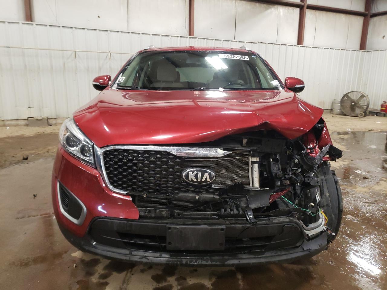 2017 KIA Sorento VIN 5XYPG4A35HG206270 Copart auction photo, front end / mechanical damage thumbnail 5