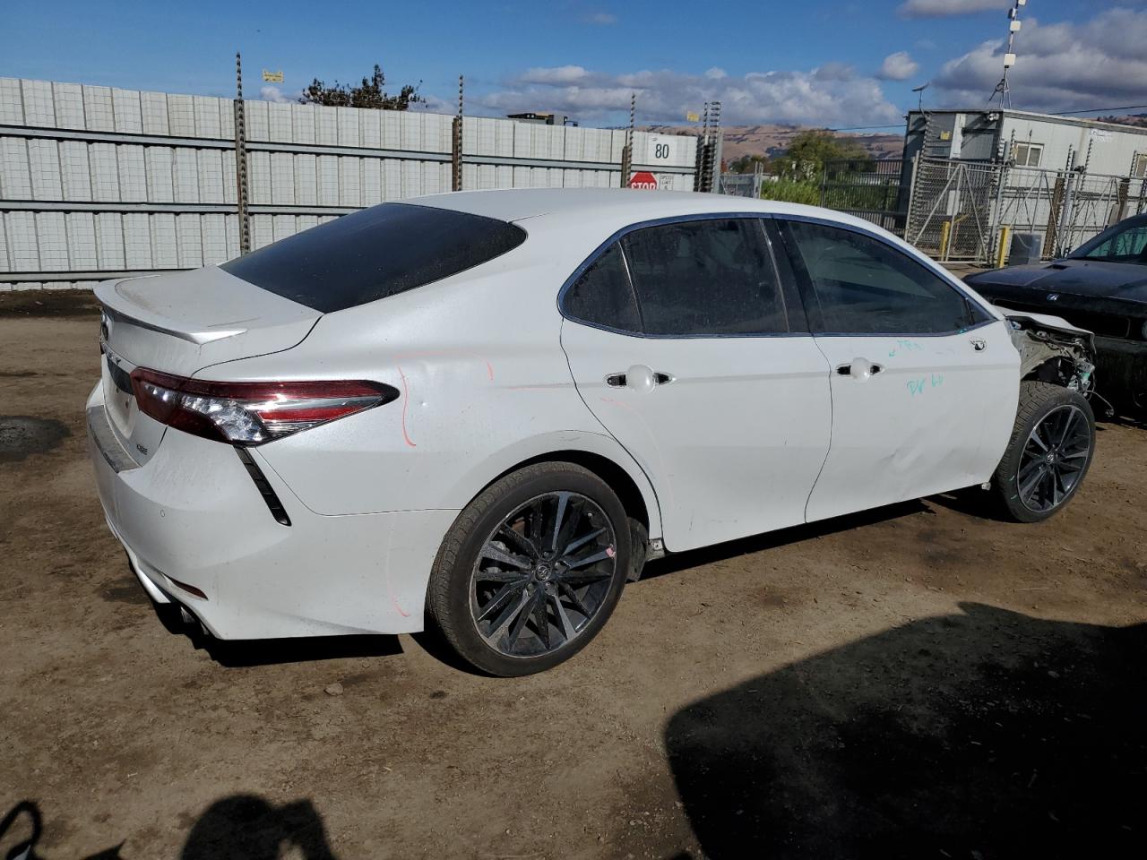 2018 Toyota Camry VIN 4T1B61HKXJU056973 Copart auction photo, mechanical / all over damage thumbnail 3