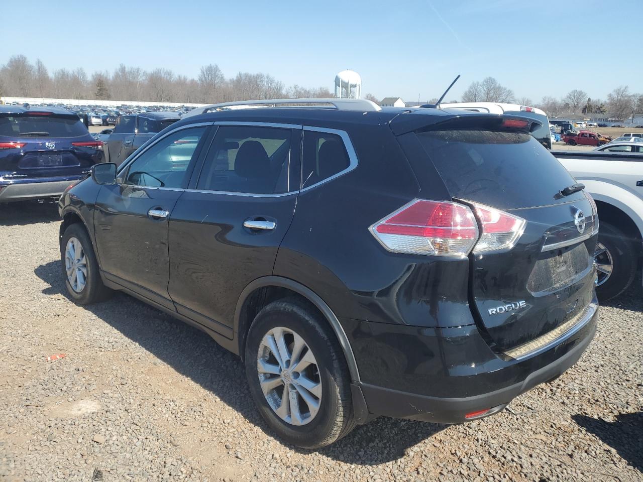 2014 Nissan Rogue VIN 5N1AT2MT0EC823184 Copart auction photo, frame damage / front end damage thumbnail 2