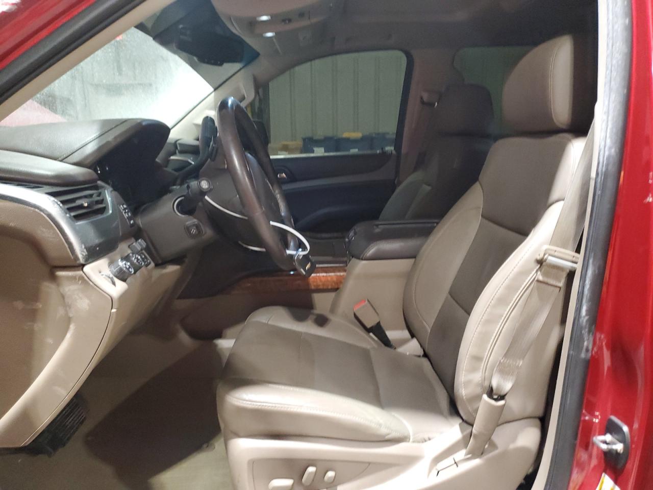 2015 Chevrolet Tahoe VIN 1GNSKCKC2FR689773 Copart auction photo, top/roof damage thumbnail 7