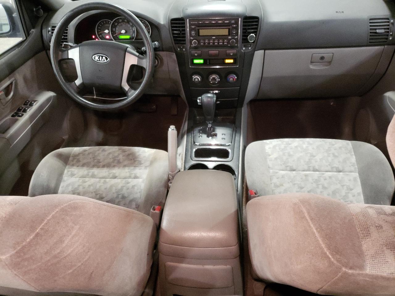 2008 KIA Sorento VIN KNDJD735X85815653 Copart auction photo, front end / side damage thumbnail 8