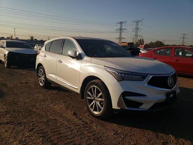 2020 Acura RDX VIN 5J8TC2H55LL030972 Copart auction photo, side / front end damage thumbnail 11