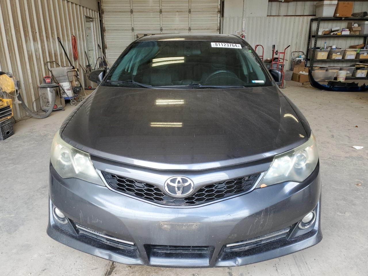 2014 Toyota Camry VIN 4T1BF1FK1EU746409 Copart auction photo, rear end / hail damage thumbnail 5