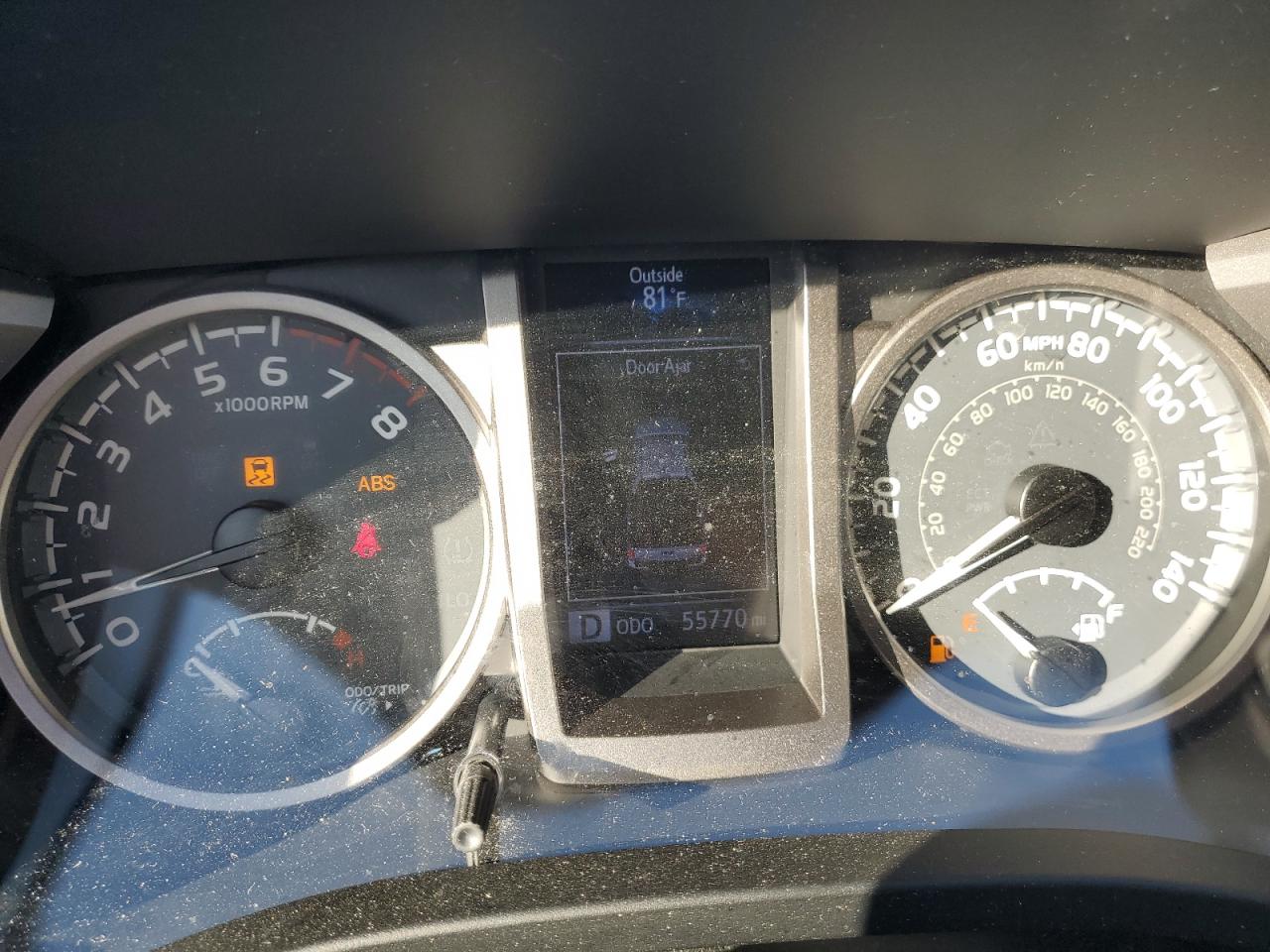 2017 Toyota Tacoma VIN 5TFCZ5AN1HX120032 Copart auction photo, water/flood damage thumbnail 9