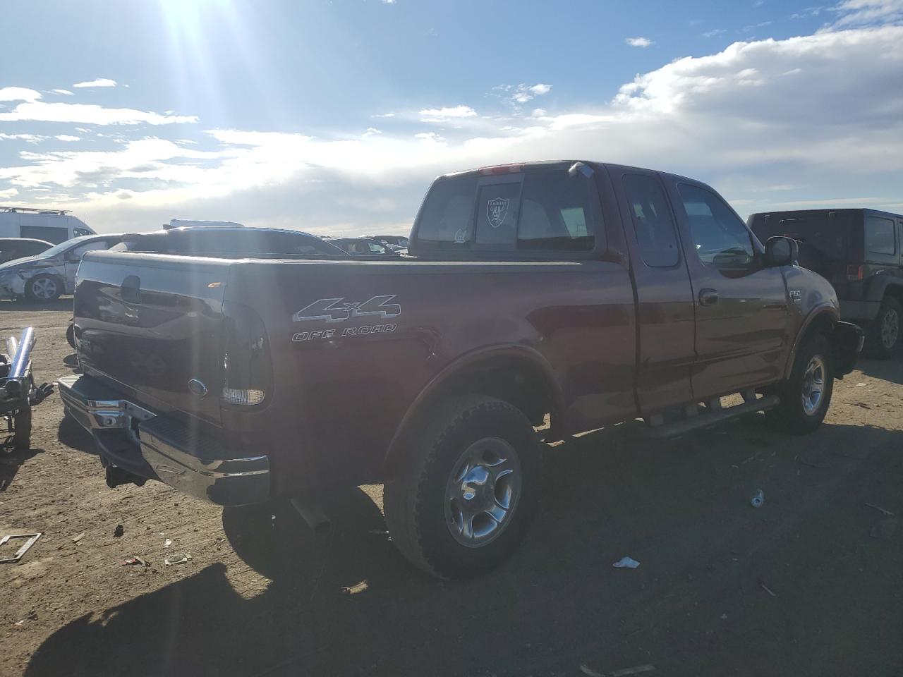 1999 Ford F-150 VIN 1FTRX18LXXKB96518 Copart auction photo, front end damage thumbnail 3