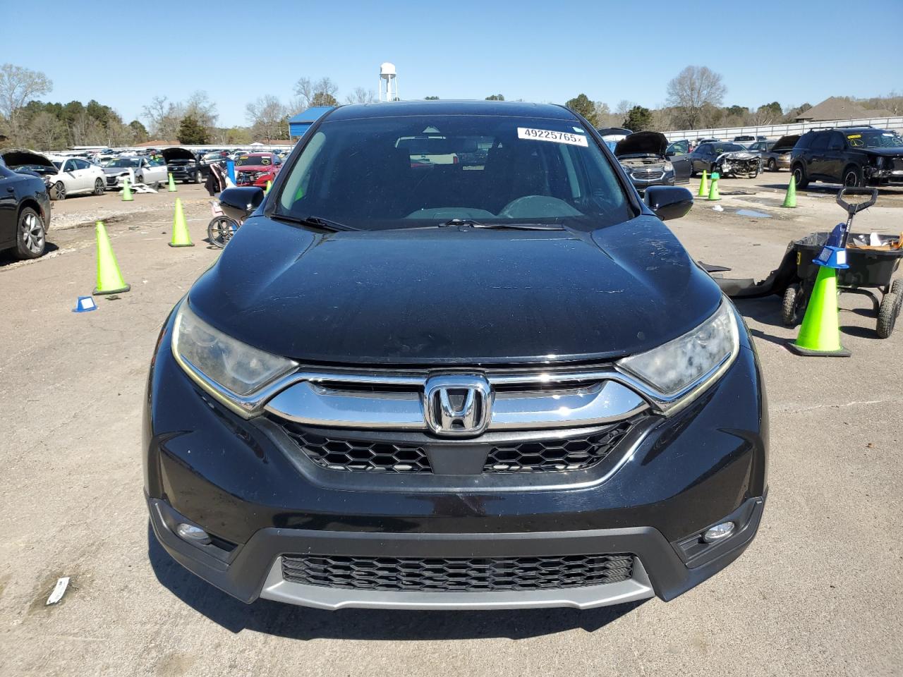 2017 Honda CR-V VIN 7FARW1H56HE012036 Copart auction photo, rear end / minor dent/scratches damage thumbnail 5