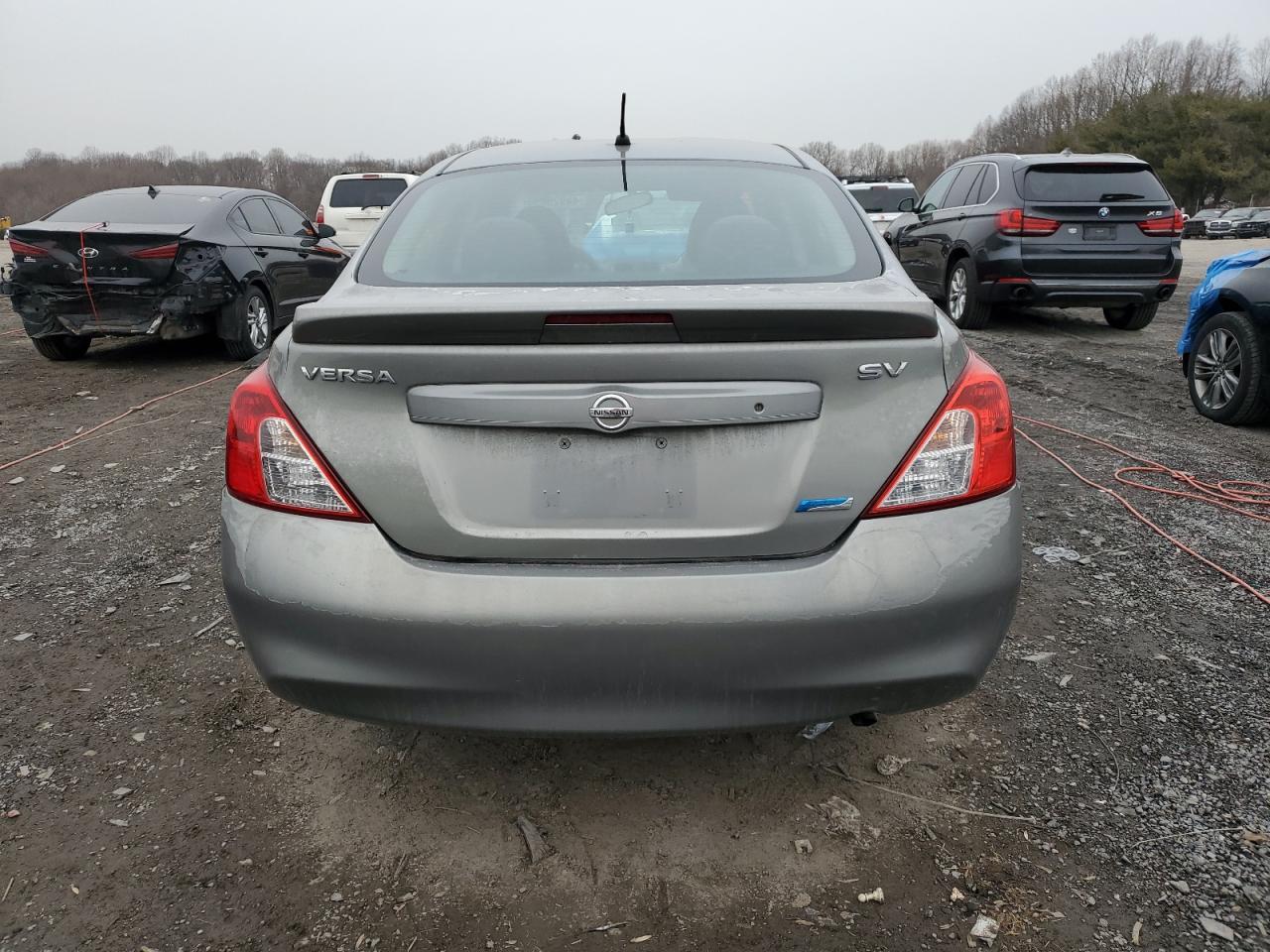 2013 Nissan Versa VIN 3N1CN7AP6DL878286 Copart auction photo, front end damage thumbnail 6