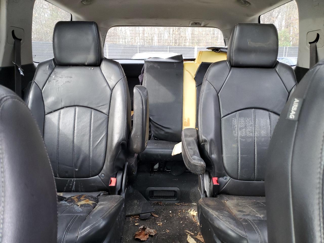 2016 GMC Acadia VIN 1GKKVTKD4GJ284205 Copart auction photo, vandalism / burn - interior damage thumbnail 10